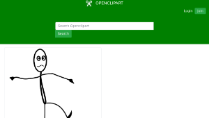 openclipart圖庫：Al tightrope walker