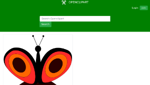 openclipart圖庫：little butterfly縮圖