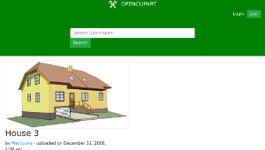 openclipart圖庫：House 3-資源代表圖
