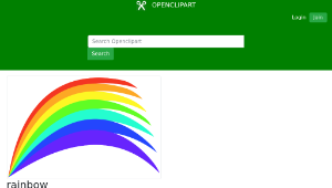 openclipart圖庫：rainbow-資源代表圖