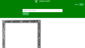 openclipart圖庫：ornate frame縮圖