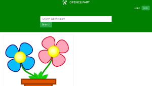 openclipart圖庫：Flowers-資源代表圖
