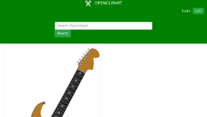 openclipart圖庫：Guitar