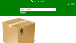 openclipart圖庫：package
