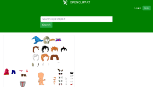 openclipart圖庫：Chibi Character RPG Dress Up縮圖