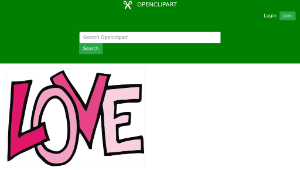 openclipart圖庫：Love Text-資源代表圖