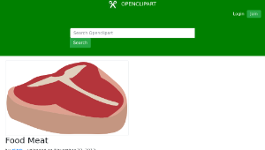 openclipart圖庫：Food Meat縮圖