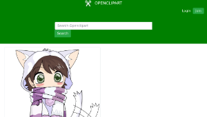 openclipart圖庫：chibi - neko -資源代表圖