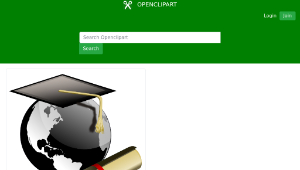 openclipart圖庫：Graduate 3縮圖