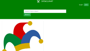 openclipart圖庫：Colored jester hat-資源代表圖