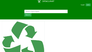 openclipart圖庫：Recycle Symbol縮圖