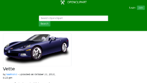 openclipart圖庫：Vette縮圖