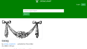 openclipart圖庫：swag-資源代表圖