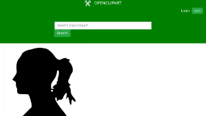 openclipart圖庫：pregnancy silhouet-資源代表圖