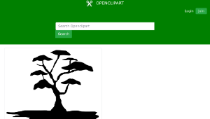 openclipart圖庫：Tree 002-資源代表圖