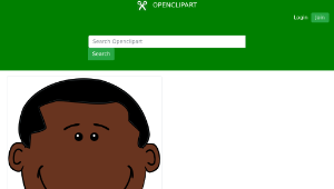 openclipart圖庫：Black Boy-資源代表圖