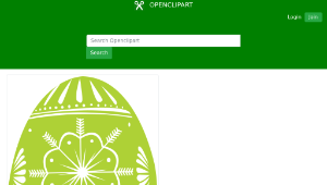 openclipart圖庫：easter egg green-資源代表圖