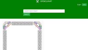 openclipart圖庫：Spirograph Border-資源代表圖
