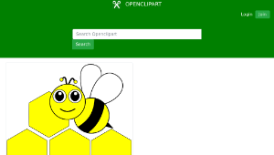 openclipart圖庫：Abeille-Bee-Kawai-資源代表圖