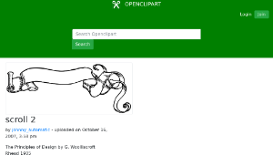 openclipart圖庫：scroll 2縮圖