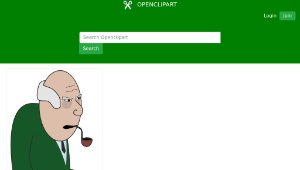 openclipart圖庫：Grandpa-資源代表圖