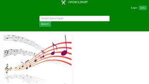 openclipart圖庫：musical 1-資源代表圖