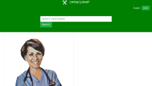 openclipart圖庫：nurse triage-資源代表圖