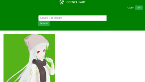 openclipart圖庫：My Girl (anime)-資源代表圖