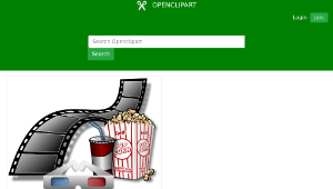 openclipart圖庫：3d Glasses 2-資源代表圖