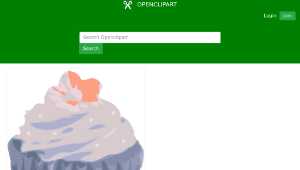 openclipart圖庫：Cupcake縮圖
