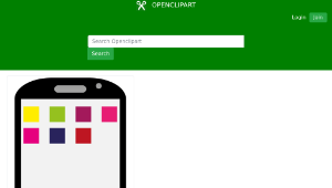 openclipart圖庫：smartphone縮圖