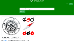 openclipart圖庫：Various compass-資源代表圖