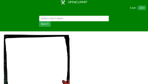 openclipart圖庫：Santa Frame - Colour-資源代表圖