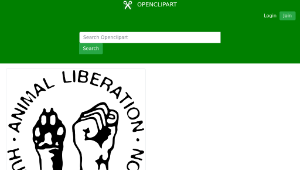 openclipart圖庫：Animal Liberation/Human Liberation-資源代表圖