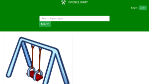openclipart圖庫：swing - coloured-資源代表圖