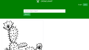 openclipart圖庫：Cactus縮圖