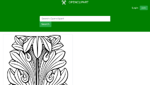 openclipart圖庫：Acanthus Leaf-資源代表圖