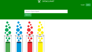 openclipart圖庫：Test Tubes-資源代表圖