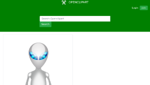 openclipart圖庫：Alien-資源代表圖