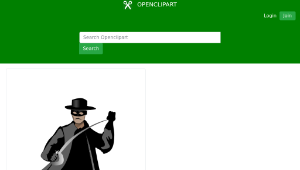 openclipart圖庫：Zorro縮圖