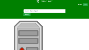 openclipart圖庫：Server - emails縮圖