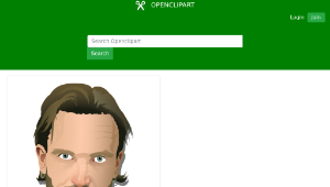 openclipart圖庫：Hypermodern Avatar縮圖