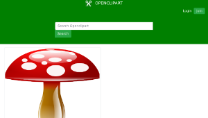 openclipart圖庫：mushroom縮圖