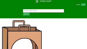 openclipart圖庫：No shopping縮圖