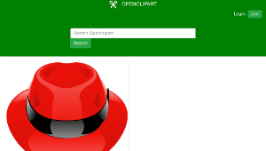openclipart圖庫：redhat-資源代表圖