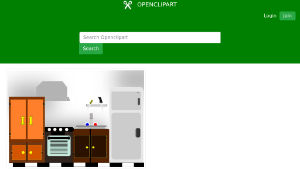 openclipart圖庫：Kitchen -資源代表圖