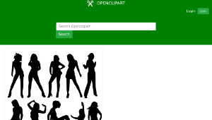 openclipart圖庫：woman-資源代表圖