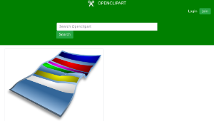 openclipart圖庫：Beach Towel Remix-資源代表圖