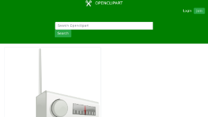 openclipart圖庫：simple radio縮圖