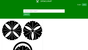 openclipart圖庫：Japanese Design Motifs ornamentsart
